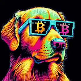 BTC Shades golden retriever